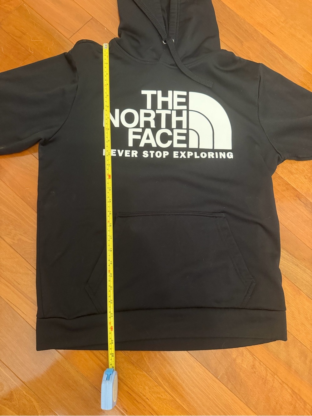 The North Face Black Logo Hoodie - Never Stop Exploring